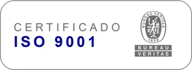 Certificado ISO 9001 emitido pela Bureau Veritas